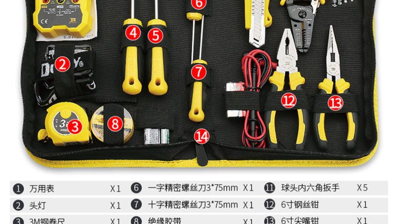 家用五金工具套装，如何挑选适合自己的？**